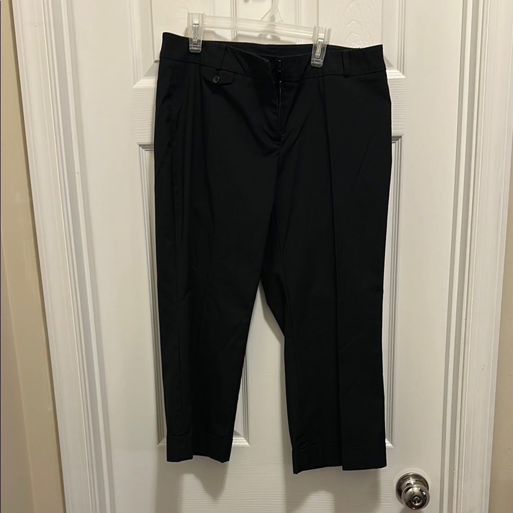 New York & Company Black Dress Jumpsuit